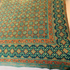 Neelofar's Ajrakh Bed Sheet with Two Pillow Covers 001