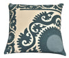 Neelofar's suzani embroidered English pattern cushion cover