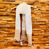 Hand woven soft and warm pure bamboo silk  stoles